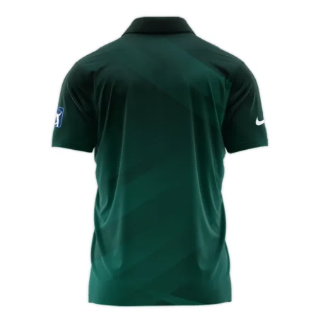 Masters Tournament Dark Green Gradient Golf Sport Nike Polo Shirt Style Classic Polo Shirt For Men