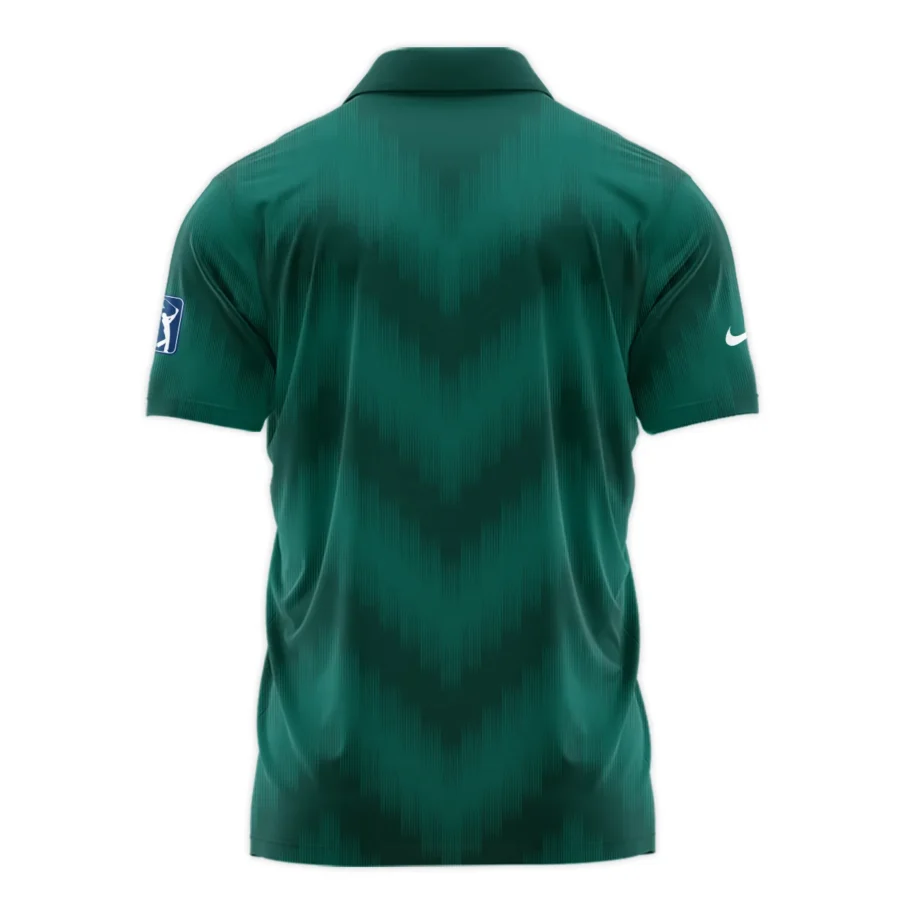 Golf Sport Green Gradient Stripes Pattern Nike Masters Tournament Polo Shirt Style Classic Polo Shirt For Men