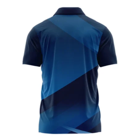 US Open Tennis Champions Dark Blue Background Adidas Zipper Polo Shirt Style Classic Zipper Polo Shirt For Men