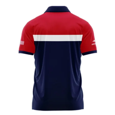 Nike Blue Red White Background US Open Tennis Champions Polo Shirt Style Classic Polo Shirt For Men