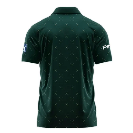 Diamond Shapes With Geometric Pattern Masters Tournament Ping Polo Shirt Style Classic Polo Shirt For Men