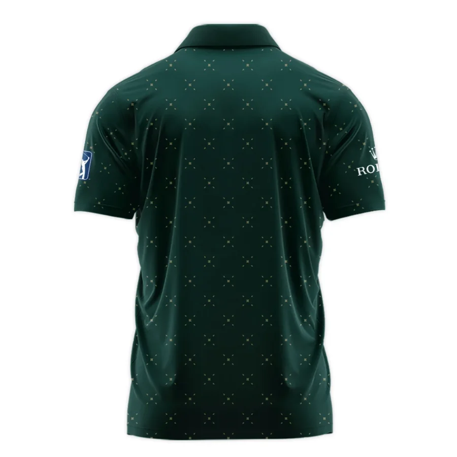 Diamond Shapes With Geometric Pattern Masters Tournament Rolex Polo Shirt Style Classic Polo Shirt For Men