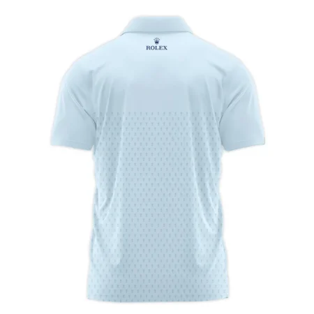 PGA Trophy Pattern Light Blue 2024 PGA Championship Valhalla Rolex Polo Shirt Style Classic Polo Shirt For Men