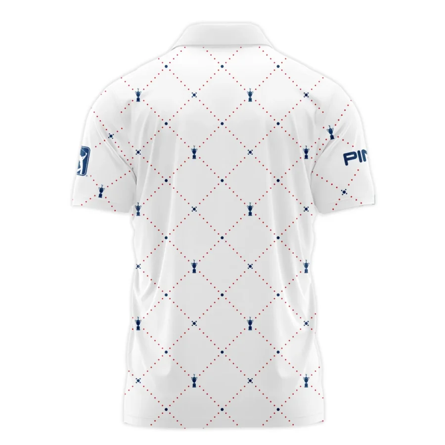 Argyle Pattern With Cup 124th U.S. Open Pinehurst Ping Polo Shirt Style Classic Polo Shirt For Men