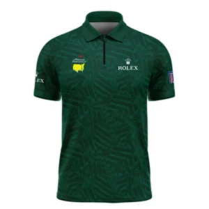 Rolex Masters Tournament Green Stratches Seamless Pattern Polo Shirt Style Classic Polo Shirt For Men