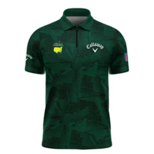 Masters Tournament Callaway Sublimation Sports Dark Green Polo Shirt Style Classic Polo Shirt For Men