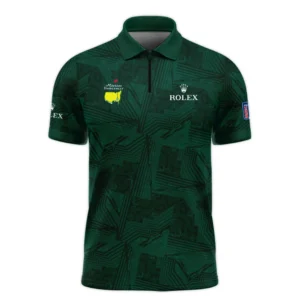 Masters Tournament Rolex Sublimation Sports Dark Green Polo Shirt Style Classic Polo Shirt For Men
