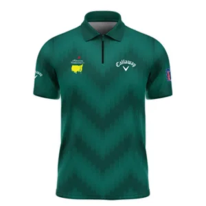 Golf Sport Green Gradient Stripes Pattern Callaway Masters Tournament Polo Shirt Style Classic Polo Shirt For Men