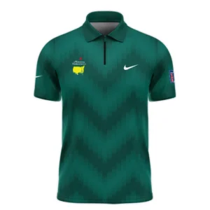 Golf Sport Green Gradient Stripes Pattern Nike Masters Tournament Polo Shirt Style Classic Polo Shirt For Men