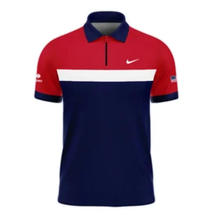 Nike Blue Red White Background US Open Tennis Champions Polo Shirt Style Classic Polo Shirt For Men