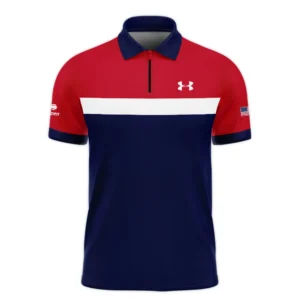 Under Armour Blue Red White Background US Open Tennis Champions Polo Shirt Style Classic Polo Shirt For Men