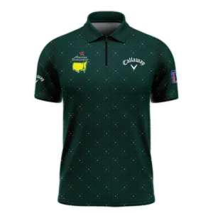 Diamond Shapes With Geometric Pattern Masters Tournament Callaway Polo Shirt Style Classic Polo Shirt For Men