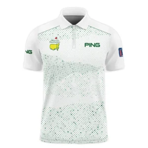 Golf Stye Classic White Mix Green Masters Tournament Ping Polo Shirt Style Classic Polo Shirt For Men