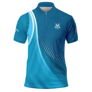 Golf Love Sport Color Blue 2024 PGA Championship Valhalla Callaway Polo Shirt Style Classic Polo Shirt For Men