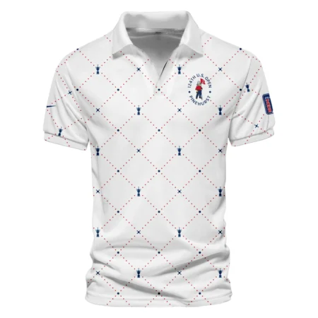 Argyle Pattern With Cup 124th U.S. Open Pinehurst Nike Vneck Polo Shirt Style Classic Polo Shirt For Men