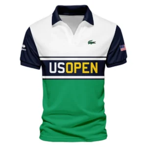 Tennis Love Sport Mix Color US Open Tennis Champions Lacoste Mandarin collar Quater-Zip Long Sleeve