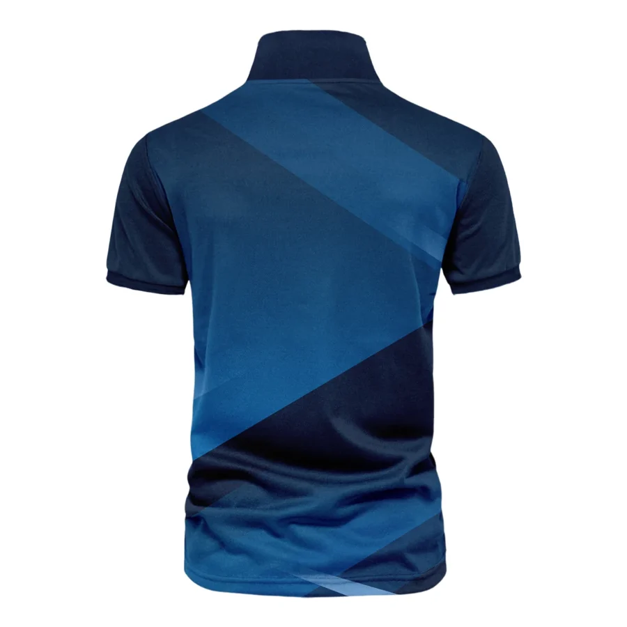 US Open Tennis Champions Dark Blue Background Nike Vneck Polo Shirt Style Classic Polo Shirt For Men