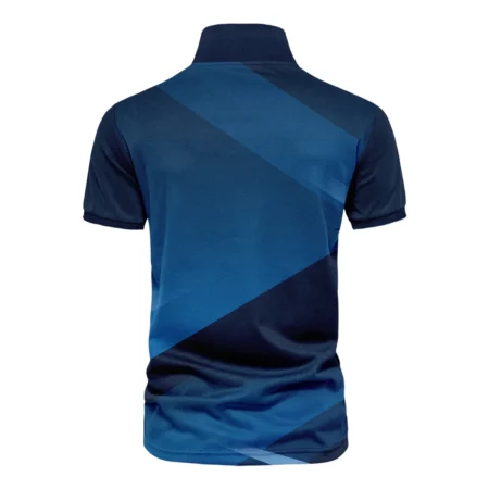 US Open Tennis Champions Dark Blue Background Under Armour Vneck Polo Shirt Style Classic Polo Shirt For Men