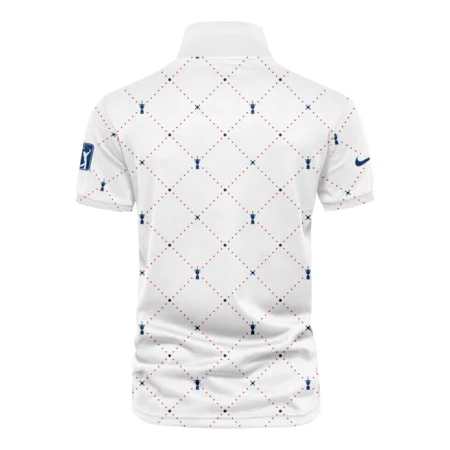 Argyle Pattern With Cup 124th U.S. Open Pinehurst Nike Vneck Polo Shirt Style Classic Polo Shirt For Men