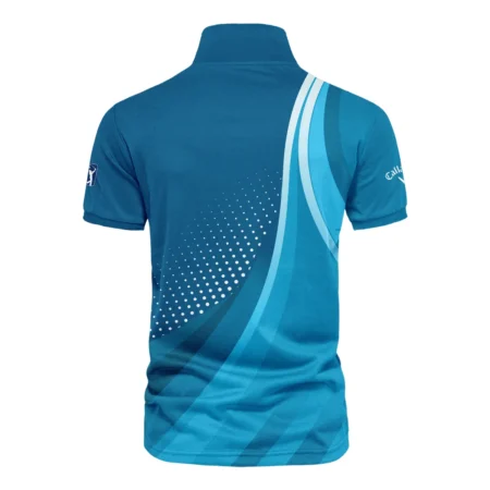 Golf Love Sport Color Blue 2024 PGA Championship Valhalla Callaway Vneck Polo Shirt Style Classic Polo Shirt For Men