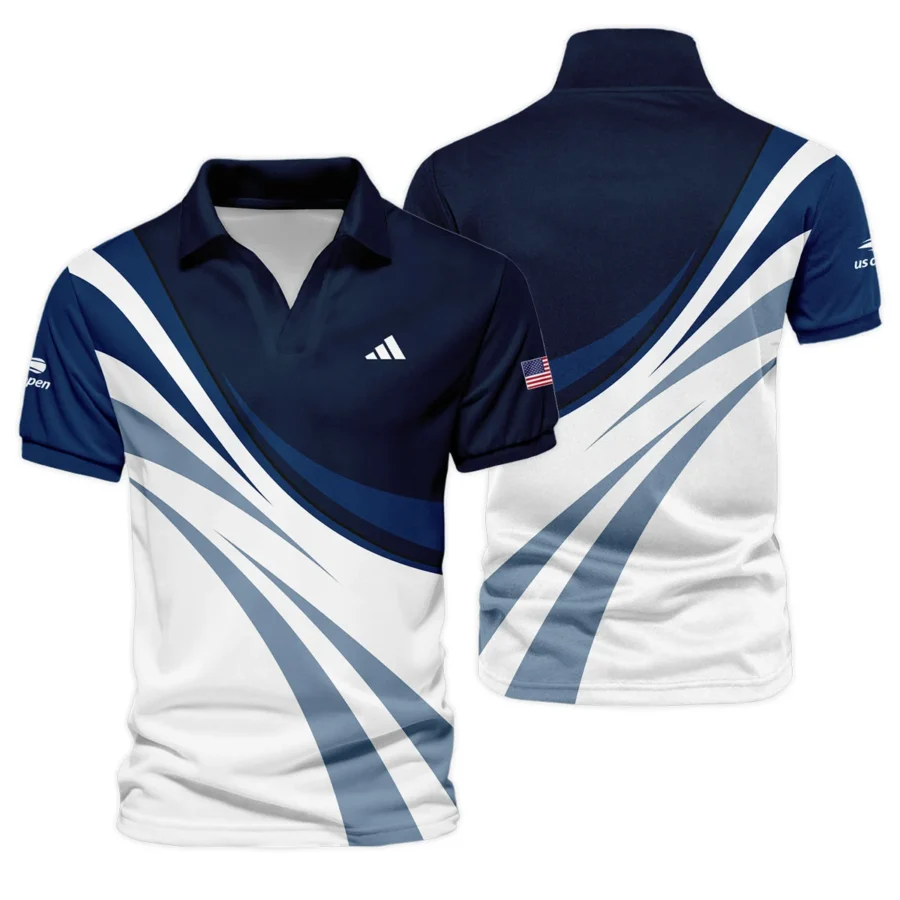 Tennis Love Sport Mix Color US Open Tennis Champions Adidas Vneck Polo Shirt Style Classic Polo Shirt For Men