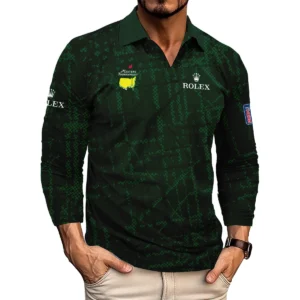 Masters Tournament Ping Golf Pattern Halftone Green Polo Shirt Style Classic Polo Shirt For Men