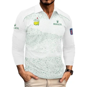 Golf Stye Classic White Mix Green Masters Tournament Ping Polo Shirt Style Classic Polo Shirt For Men