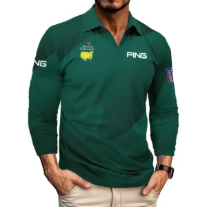 Masters Tournament Callaway Sublimation Sports Dark Green Polo Shirt Style Classic Polo Shirt For Men