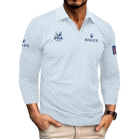 Golf Pattern Cup White Mix Light Blue 2024 PGA Championship Valhalla Rolex Unisex Sweatshirt Style Classic Sweatshirt