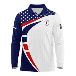 124th U.S. Open Pinehurst Ping US Flag Blue Red Stars Hoodie Shirt Style Classic Hoodie Shirt