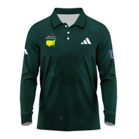 Golf Pattern Stars Dark Green Masters Tournament Adidas Hoodie Shirt Style Classic Hoodie Shirt