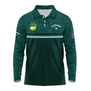 Dark Green Triangle Mosaic Pattern Masters Tournament Callaway Hoodie Shirt Style Classic Hoodie Shirt