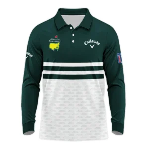 Dark Green Mix White With Logo Pattern Masters Tournament Callaway Hoodie Shirt Style Classic Hoodie Shirt