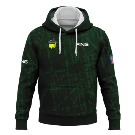 Masters Tournament Ping Golf Pattern Halftone Green Hoodie Shirt Style Classic Hoodie Shirt