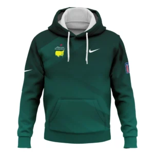 Masters Tournament Dark Green Gradient Golf Sport Nike Zipper Hoodie Shirt Style Classic Zipper Hoodie Shirt