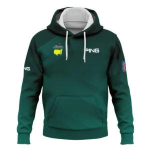 Masters Tournament Dark Green Gradient Golf Sport Ping Zipper Hoodie Shirt Style Classic Zipper Hoodie Shirt