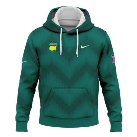 Golf Sport Green Gradient Stripes Pattern Nike Masters Tournament Hoodie Shirt Style Classic Hoodie Shirt