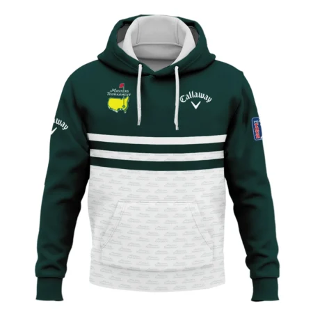 Dark Green Mix White With Logo Pattern Masters Tournament Callaway Hoodie Shirt Style Classic Hoodie Shirt