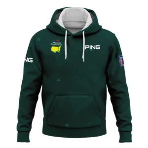 Dark Green Background Masters Tournament Ping Zipper Hoodie Shirt Style Classic Zipper Hoodie Shirt