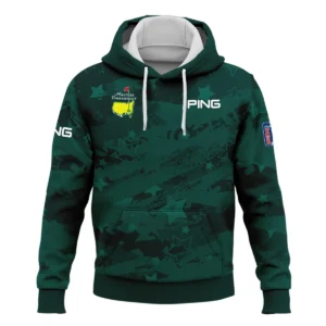 Dark Green Stars Pattern Grunge Background Masters Tournament Ping Zipper Hoodie Shirt Style Classic Zipper Hoodie Shirt