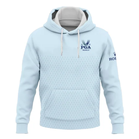 PGA Trophy Pattern Light Blue 2024 PGA Championship Valhalla Rolex Hoodie Shirt Style Classic Hoodie Shirt