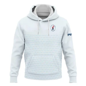 U.S Open Trophy Pattern Light Blue 124th U.S. Open Pinehurst Ping Zipper Hoodie Shirt Style Classic Zipper Hoodie Shirt