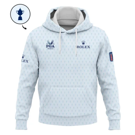Golf Pattern Cup White Mix Light Blue 2024 PGA Championship Valhalla Rolex Unisex Sweatshirt Style Classic Sweatshirt