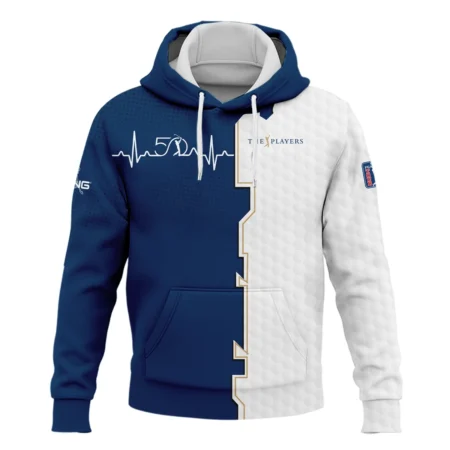 Golf Heart Beat Navy Blue THE PLAYERS Championship Ping Hoodie Shirt Style Classic Hoodie Shirt