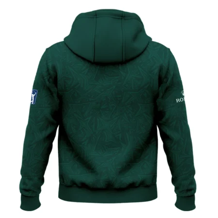 Stars Dark Green Abstract Sport Masters Tournament Rolex Zipper Hoodie Shirt Style Classic Zipper Hoodie Shirt