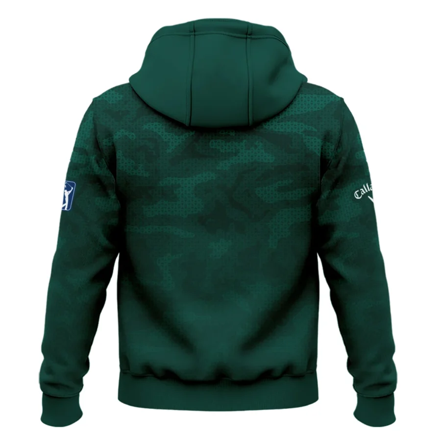 Masters Tournament Callaway Camo Sport Green Abstract Zipper Hoodie Shirt Style Classic Zipper Hoodie Shirt