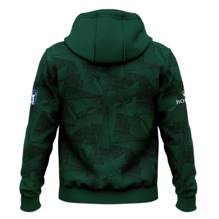 Masters Tournament Rolex Sublimation Sports Dark Green Zipper Hoodie Shirt Style Classic Zipper Hoodie Shirt