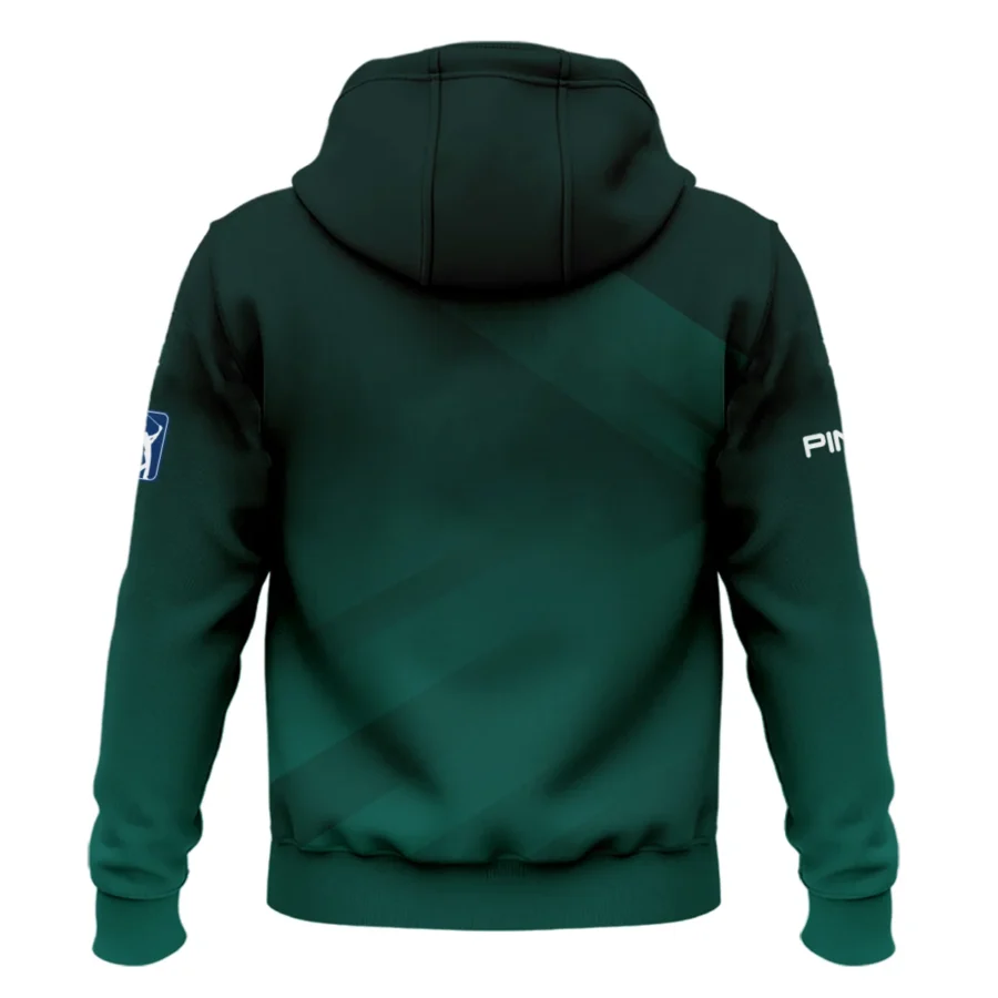 Masters Tournament Dark Green Gradient Golf Sport Ping Zipper Hoodie Shirt Style Classic Zipper Hoodie Shirt