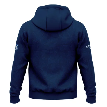 Callaway 124th U.S. Open Pinehurst Stars Gradient Pattern Dark Blue Zipper Hoodie Shirt Style Classic Zipper Hoodie Shirt