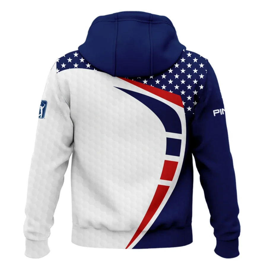 124th U.S. Open Pinehurst Ping US Flag Blue Red Stars Hoodie Shirt Style Classic Hoodie Shirt